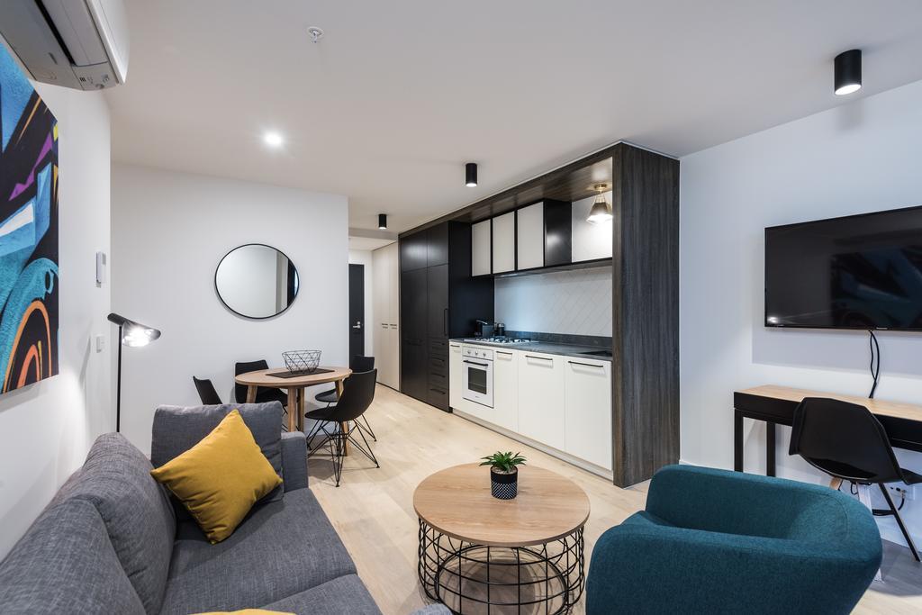 Playhouse Apartments Abbotsford Мельбурн Экстерьер фото