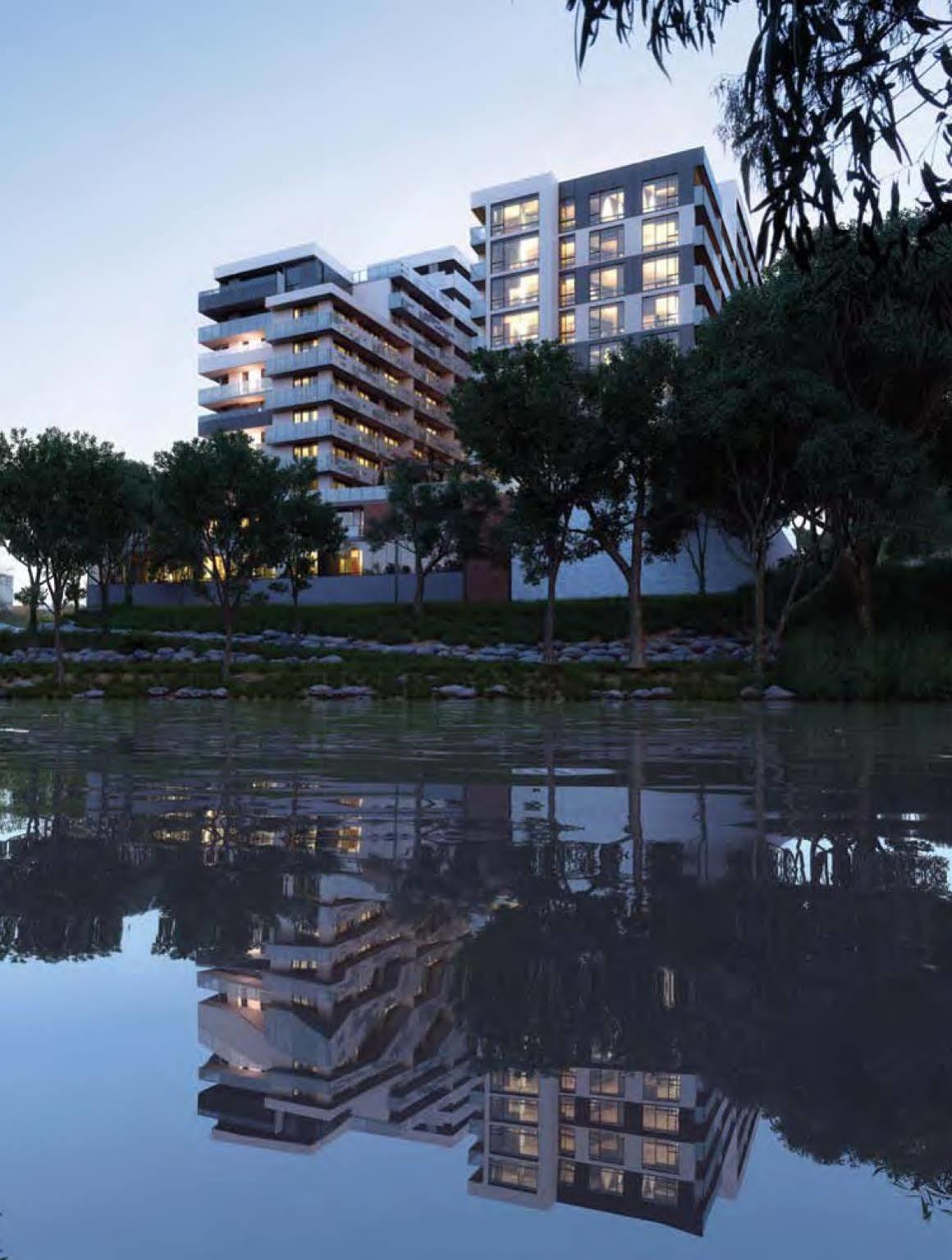 Playhouse Apartments Abbotsford Мельбурн Экстерьер фото