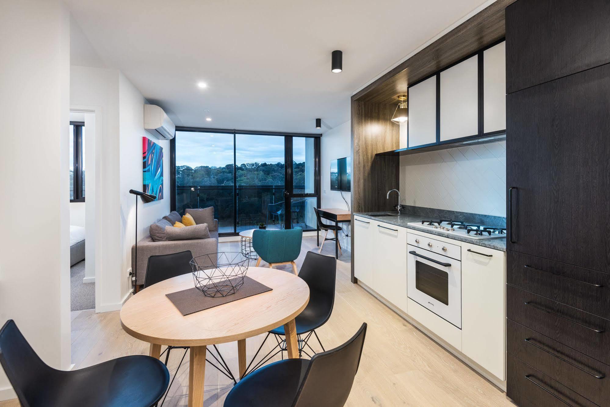 Playhouse Apartments Abbotsford Мельбурн Экстерьер фото